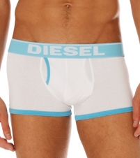 Fresh and Bright Cotton Stretch White with Contrast Trim New-Breddox Trunk